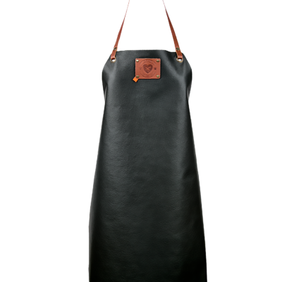 Leather ladies apron