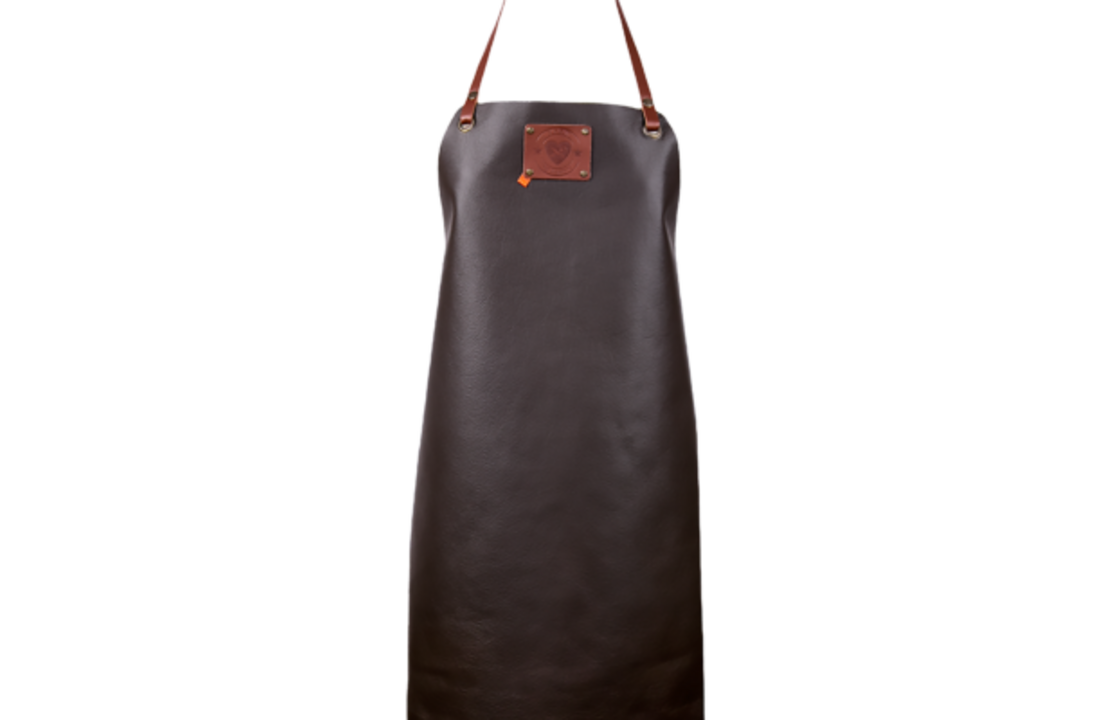 Leather ladies apron