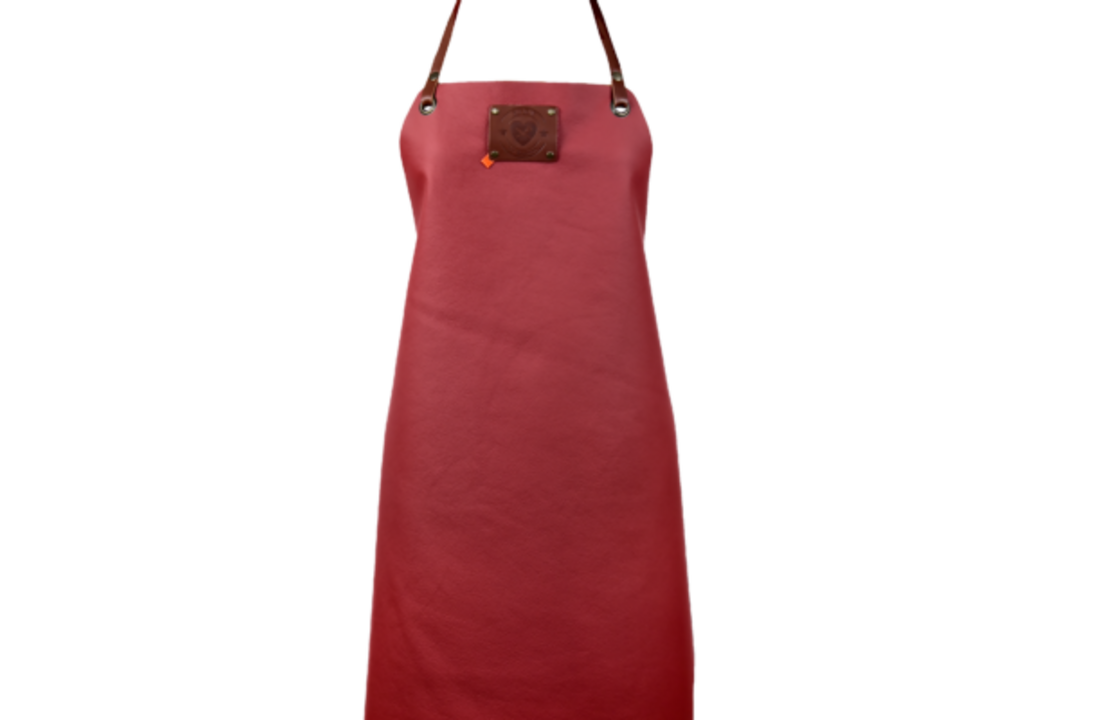 Leather ladies apron