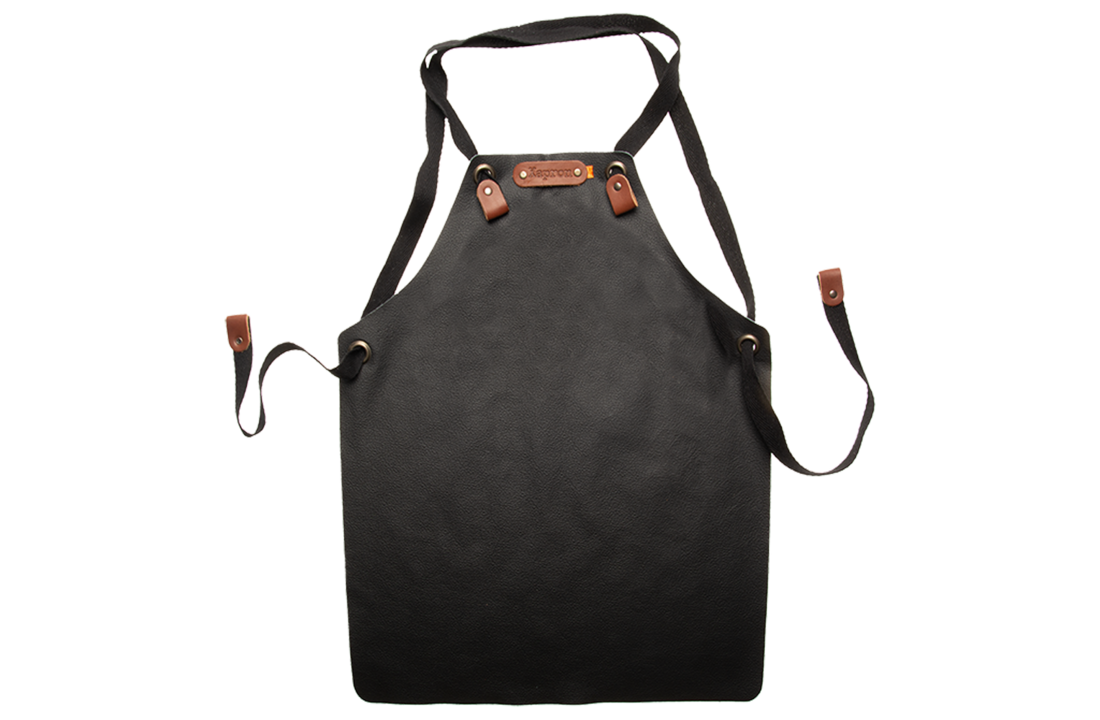 Leather kids apron