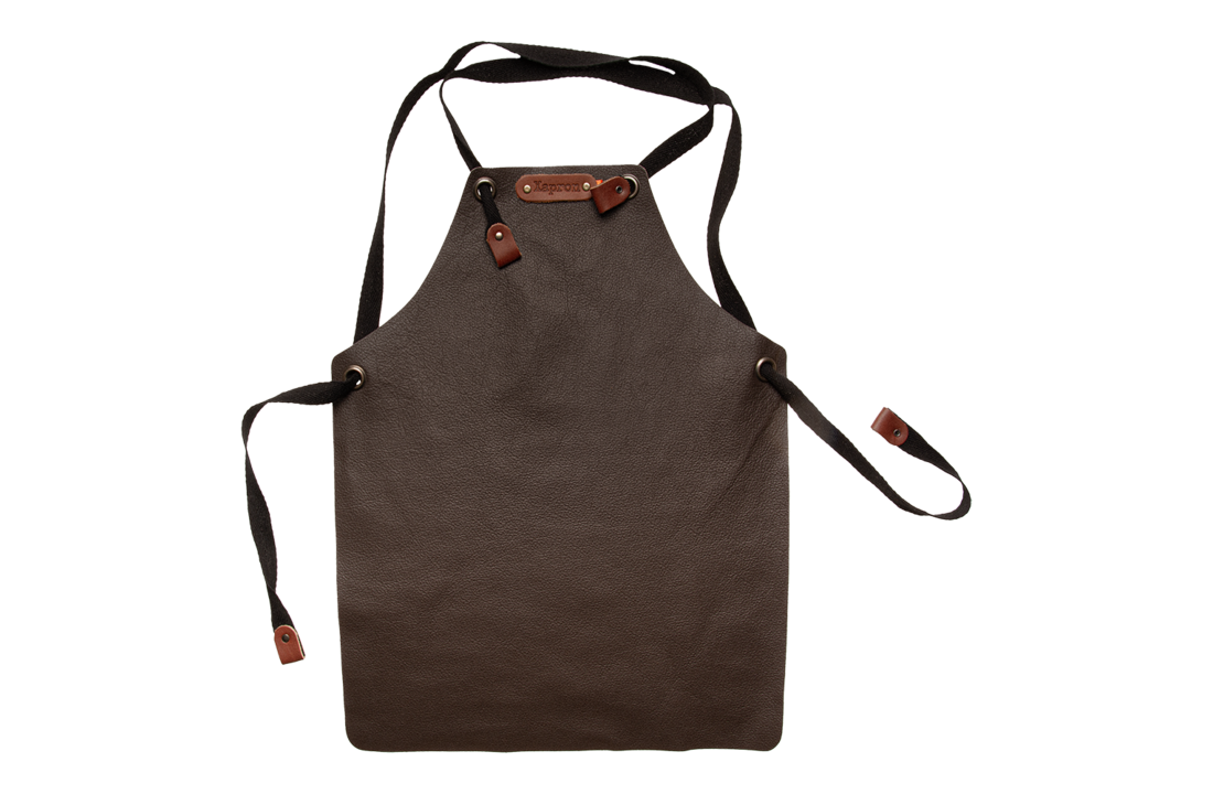 Leather kids apron