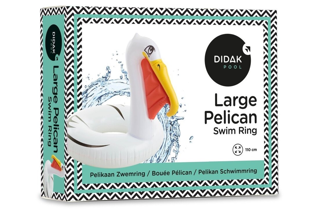 Didak opblaasbare large pelican zwemband