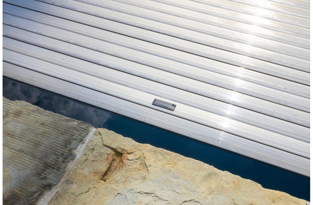 Soldeck PC Metalic Grijs lamellen