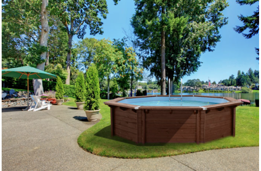 Interline Bali Houten Zwembad rond 4.40 meter
