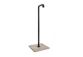 BLUE douche zwart met kraag
