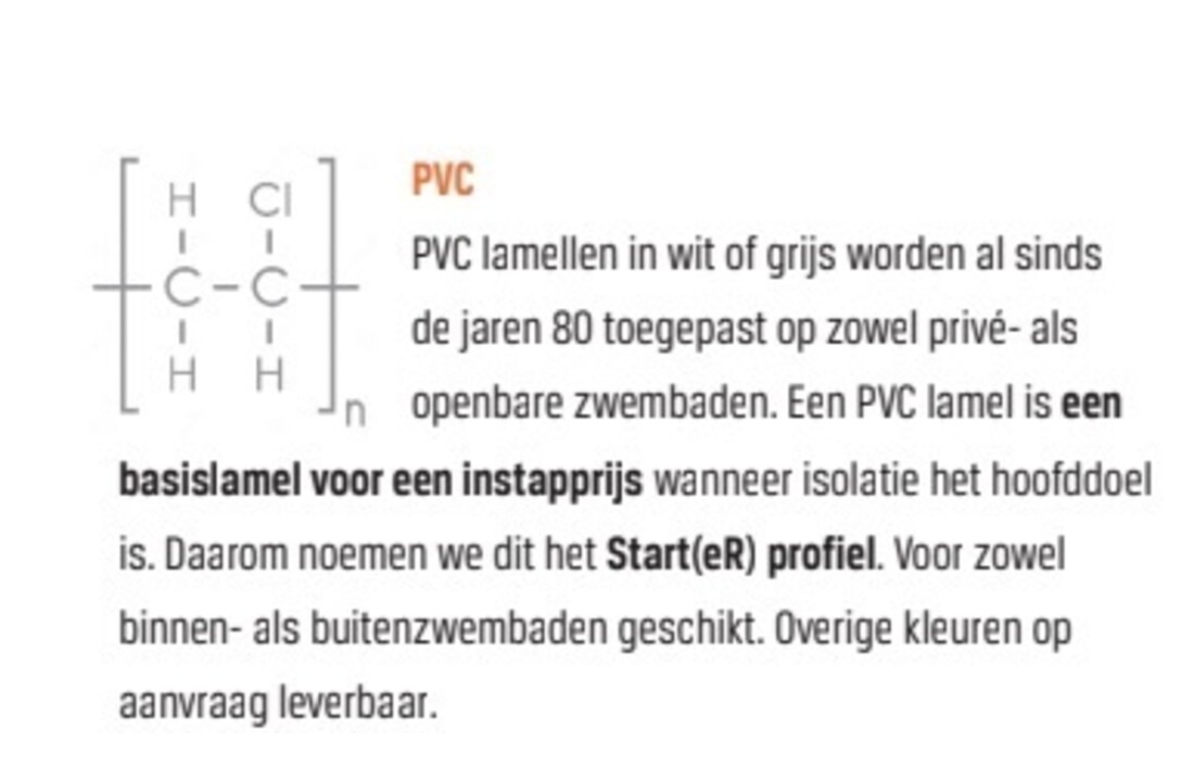 (Re)cover Start(eR) PVC |  Lamellen