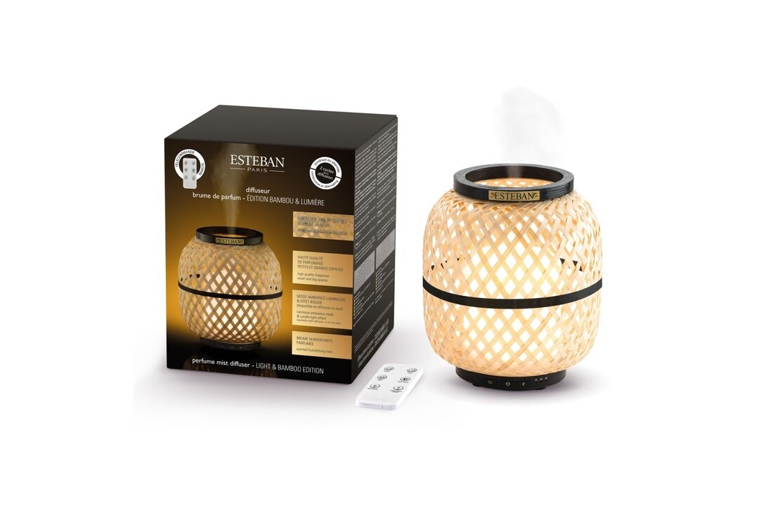 Esteban Mist Diffuser Light & Bamboo