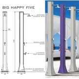 Arkema Big Happy Solar Buitendouches - diverse kleuren