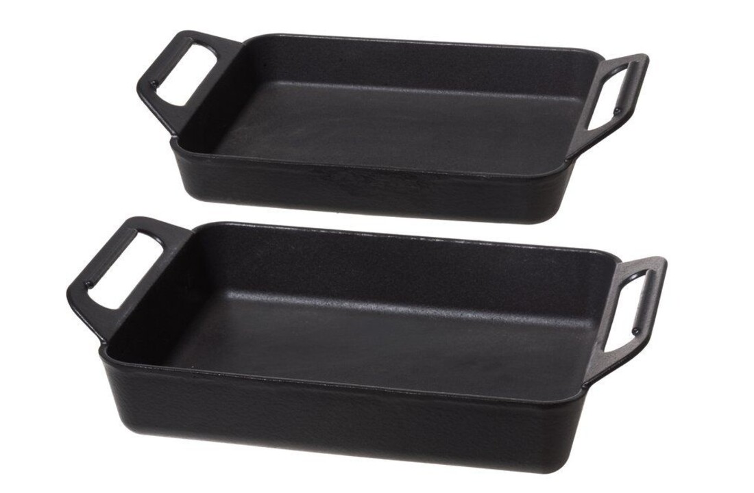 Mustang Gietijzeren pan 2 stuks