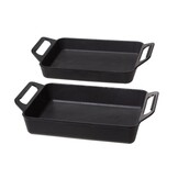 Mustang Gietijzeren pan 2 stuks