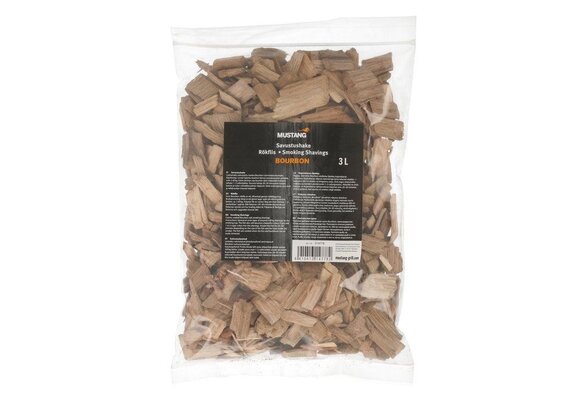Mustang Rookchips Bourbon Eiken 3 L - Barbecue