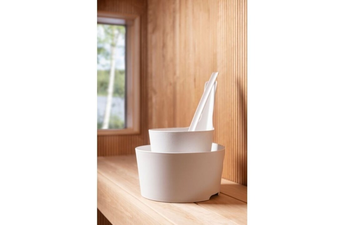 Rento Pisara sauna emmer schors - wit