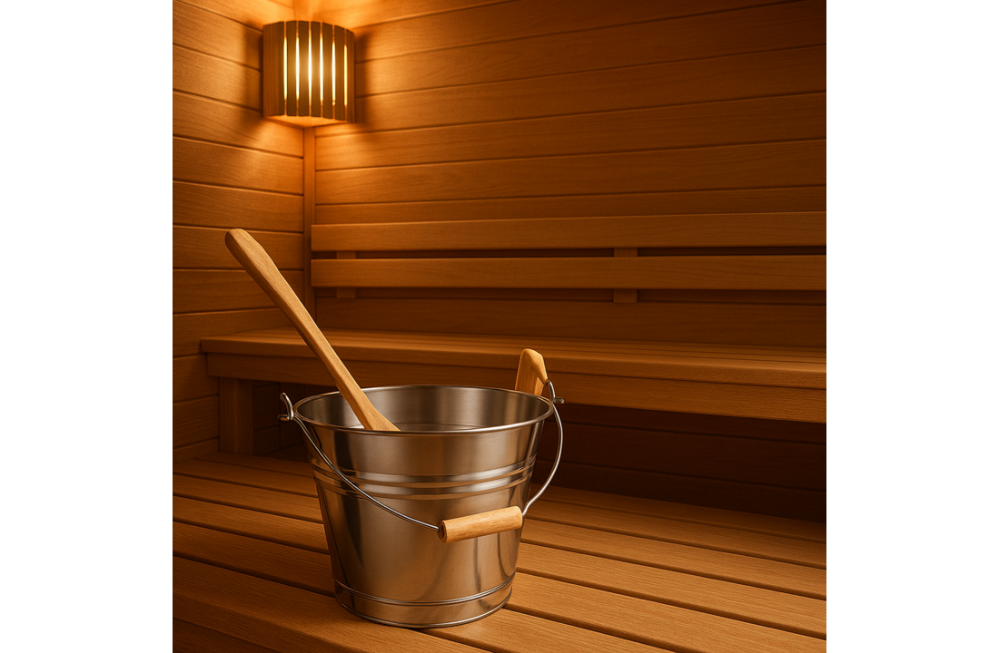 4 Living Sauna-emmer staal 6 L