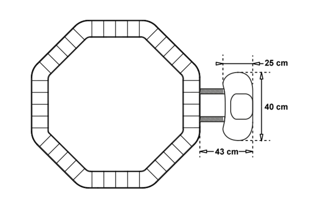 Netspa Opblaasbare spa- Python 5 persoons