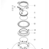 HL/TL filterdeksel twist lock