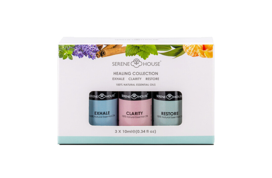 Serene House Essentiële Olie 10ml (3x) - Restore/Exhale/Clarity