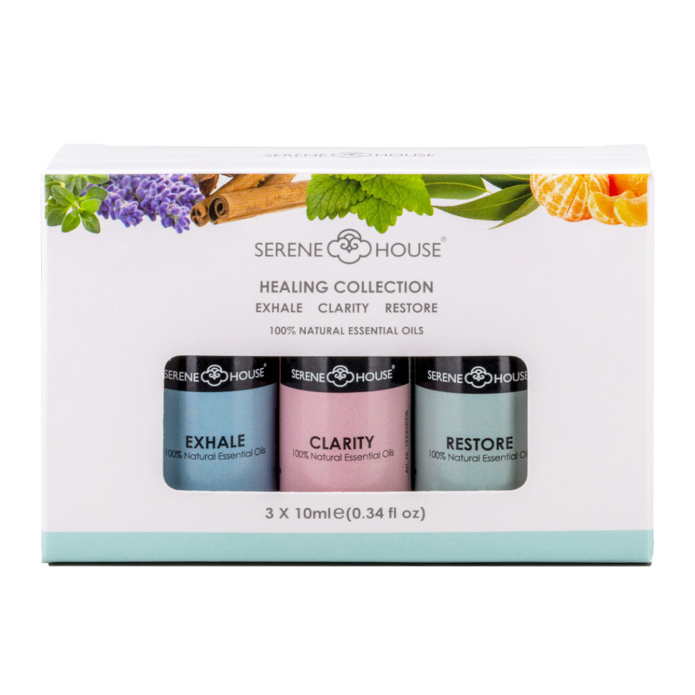 Serene House Essentiële Olie 10ml (3x) - Restore/Exhale/Clarity