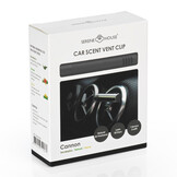 Serene House Car Scent Vent Clip - Cannon Black