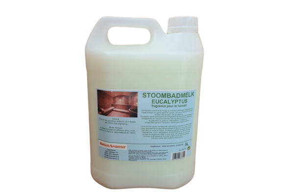 Sauna Stoombadmelk Eucalyptus 5 Liter