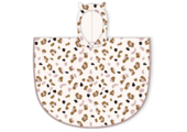Strandponcho Offwhite Panterprint 62 x 62 cm