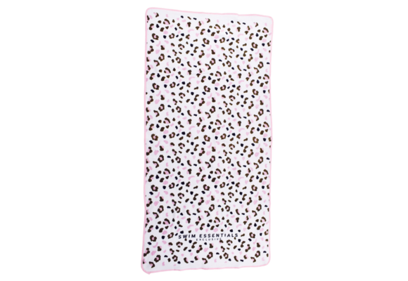 Kinder Strandlaken Panterprint 135 x 65 cm