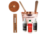 Cadeau set Sauna emmer Copper