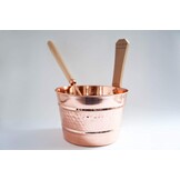 Cadeau set Sauna emmer Copper