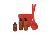 Cadeau set  Sauna emmer Pisara oranje