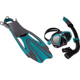 Aqua Lung Sports Hawkeye Travel Set zwart / turkoise