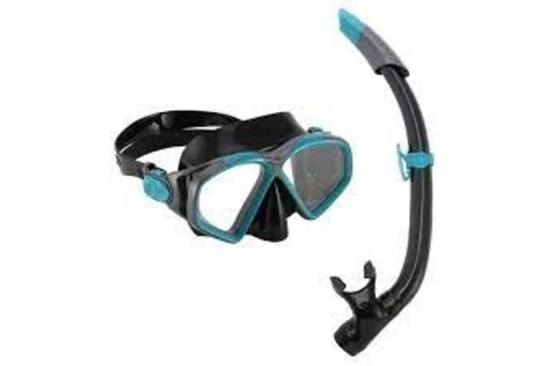 Aqua Lung Sports Hawkeye Travel Set zwart / turkoise