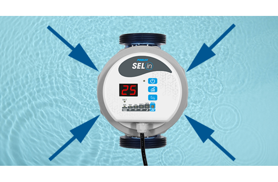 Poolex SEL-in zout elektrolyse compact