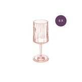 Koziol superglas club No. 04  wijnglas 300 ml 6  stuks