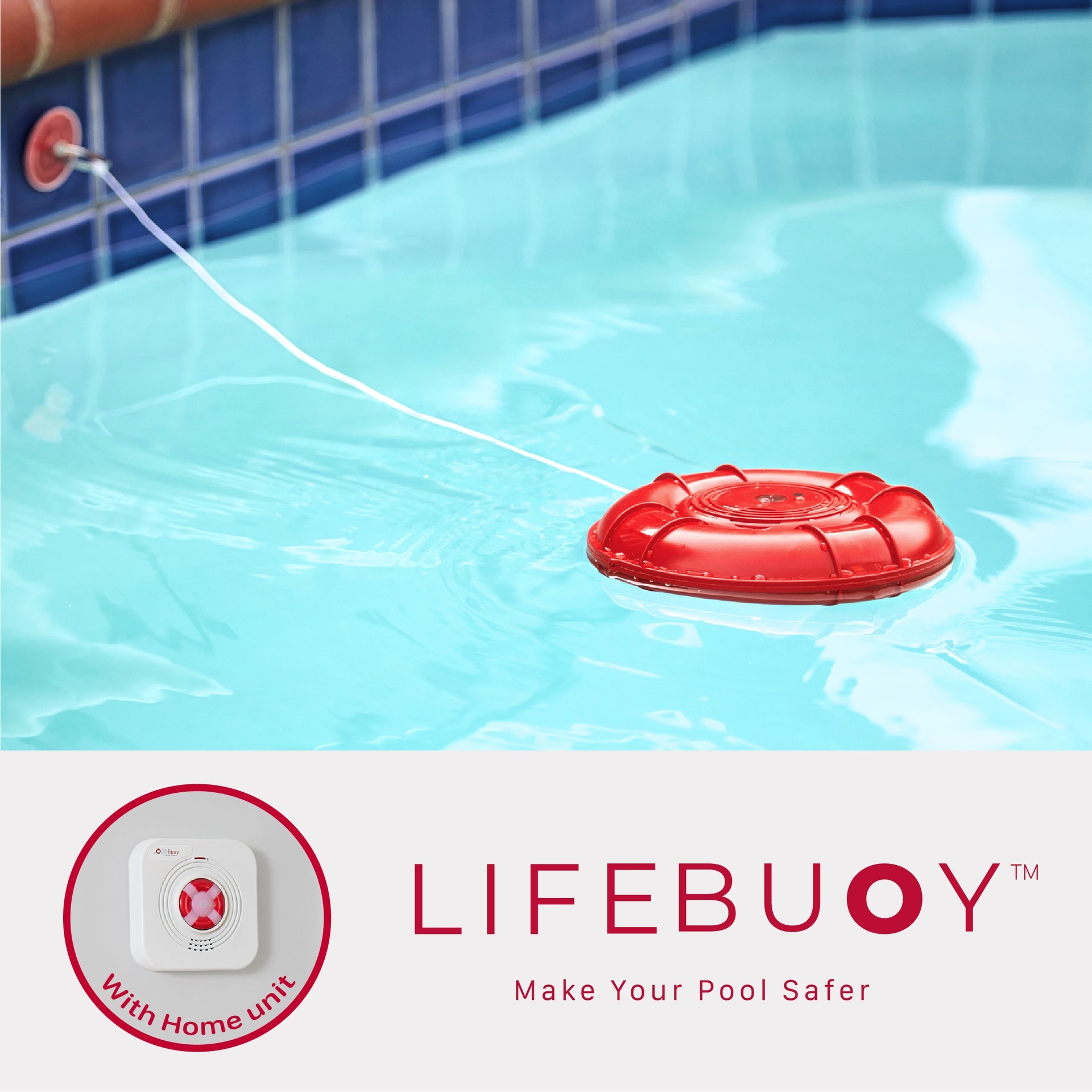 Lifebuoy Zwembad Alarmsysteem