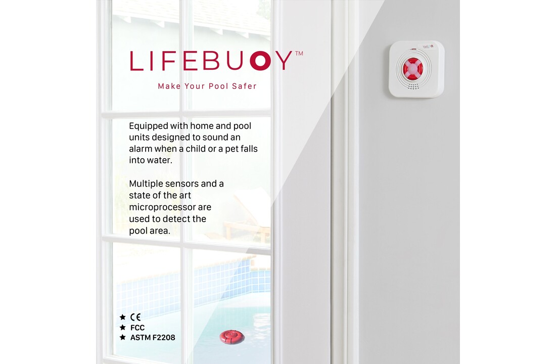 Lifebuoy Zwembad Alarmsysteem
