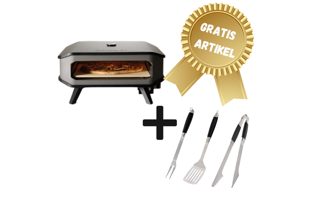 Cozze Pizza Oven Gas  42.5 cm 17 + gratis BBQ set