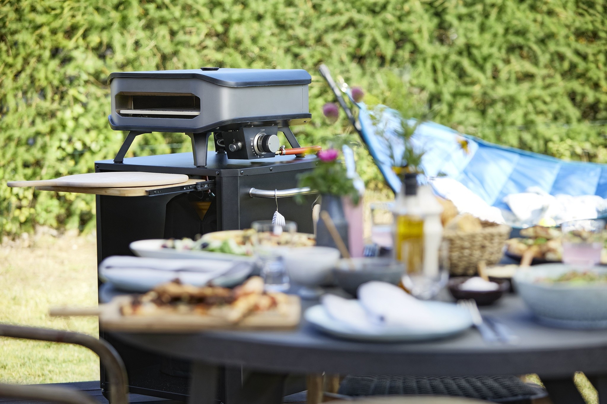Cozze Pizza Oven Gas  42.5 cm 17 + gratis BBQ set