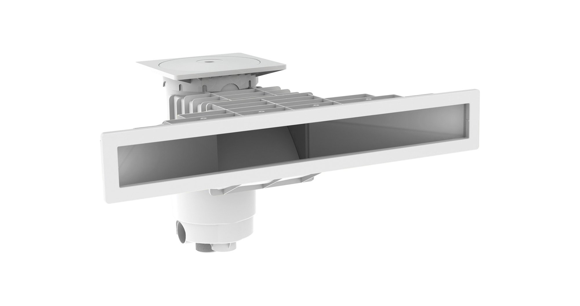 Weltico Skimmer A800 Hoogwaterlijn Wit - Prefab en paneelbaden