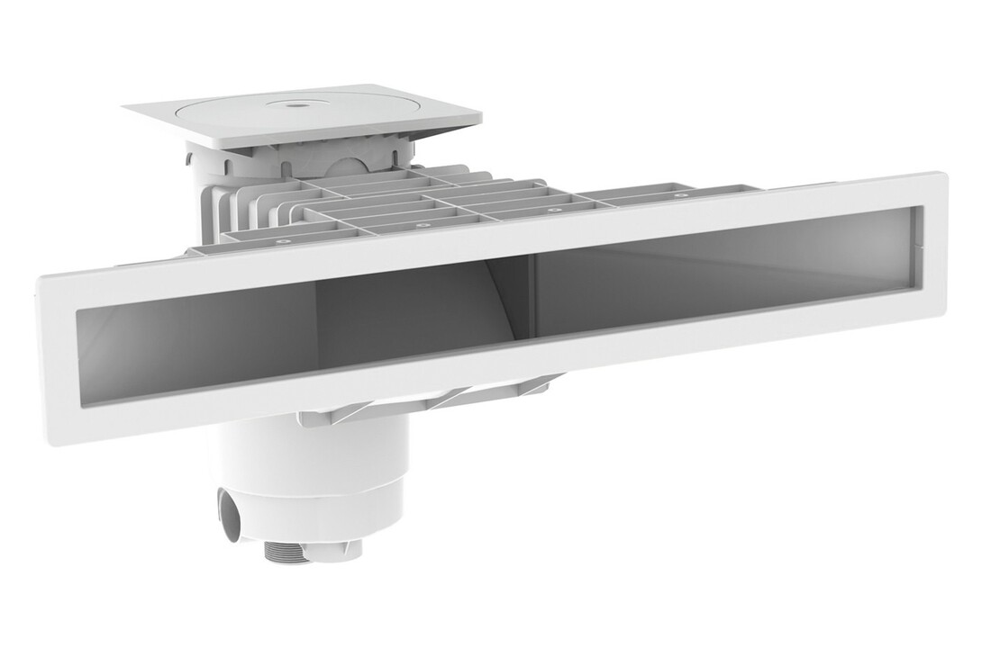 Weltico Skimmer A800 Hoogwaterlijn Wit - Prefab en paneelbaden