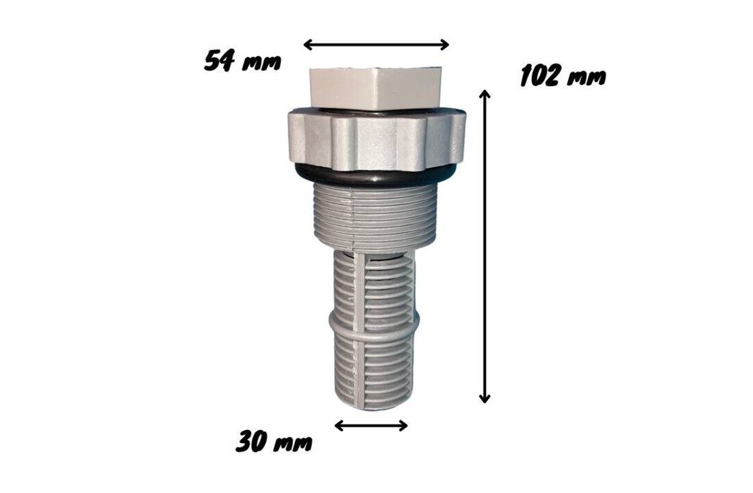 Hayward en Kripsol filter - Aftapplug / Drain clamp plug