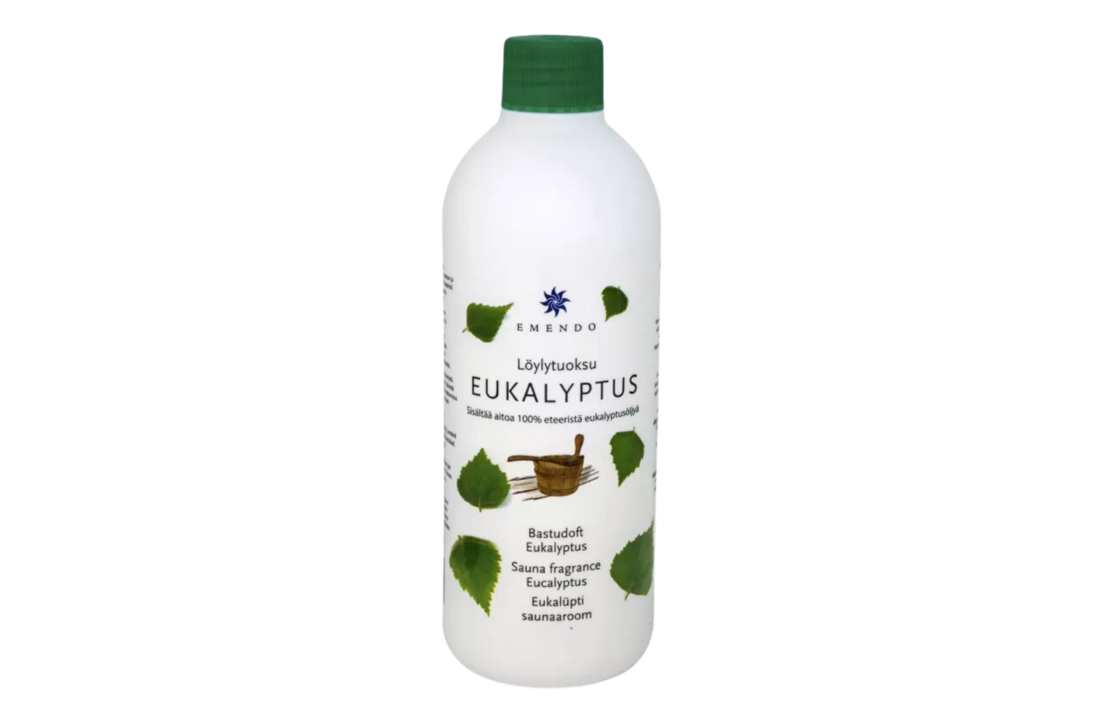 Emendo Sauna moment  - Eucalyptus geur, Badspons en turfzeep