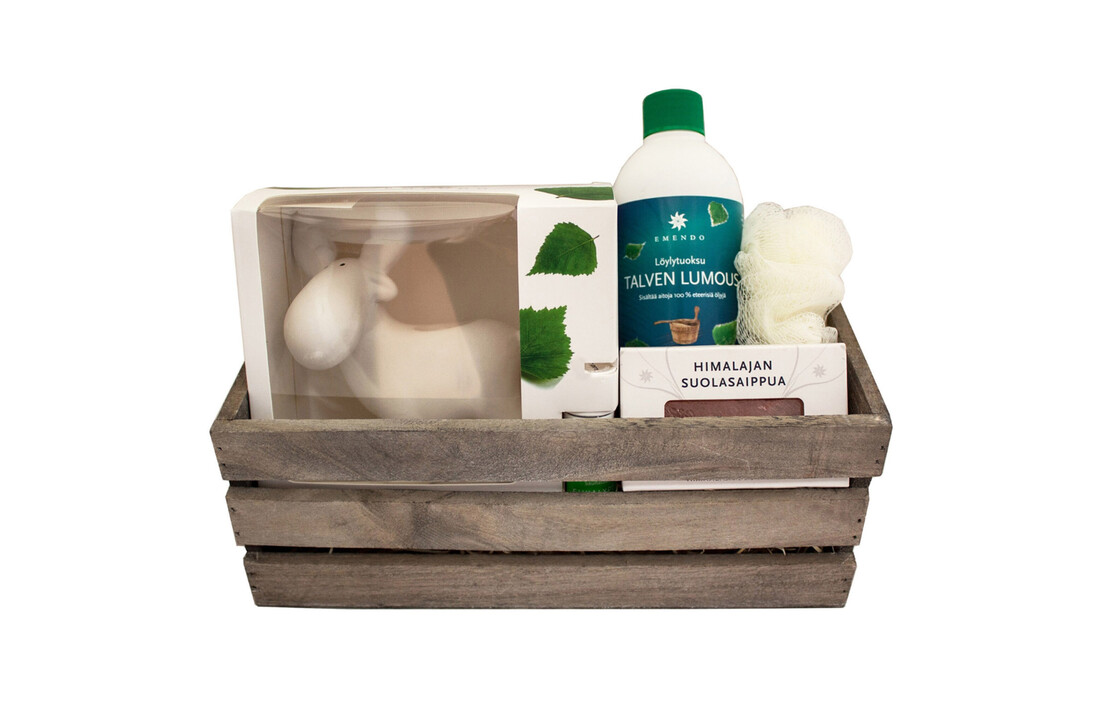 Emendo geschenkmand winterbetovering