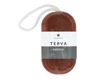 Emendo Teerzeep met touw 180 gram