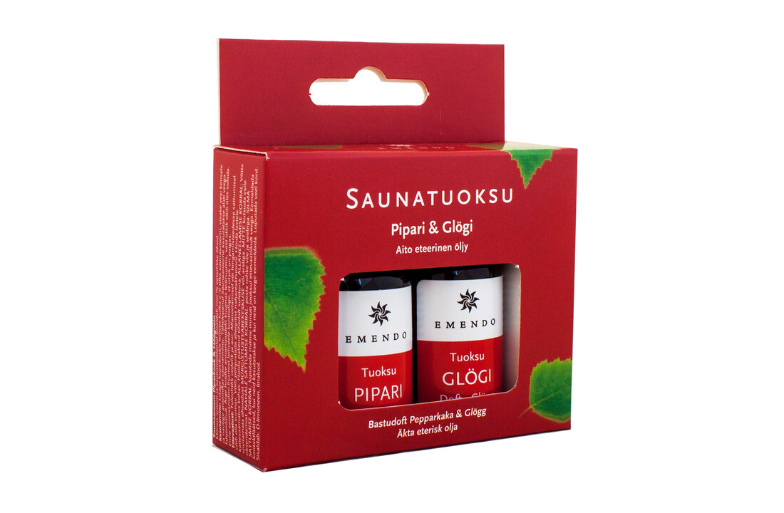 Emendo Sauna geuren peperkoek & glühwein 2 x 10 ml