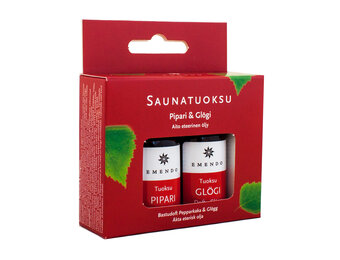 Emendo Sauna geuren peperkoek & glühwein 2 x 10 ml