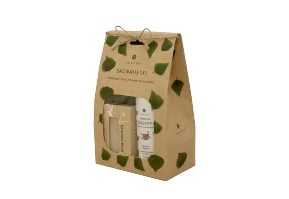 Emendo verzorging set Eucalyptus giftset - Geur, spons, zeep