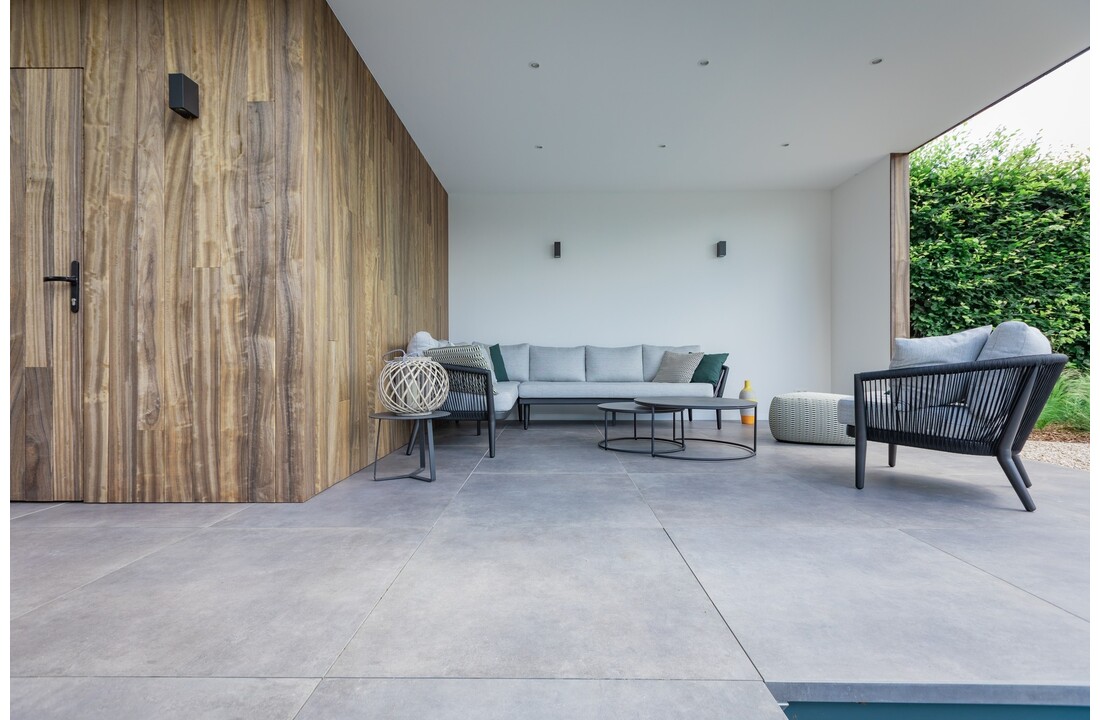 Terrastegel - Keramisch - Space Graphite - prijs per m²