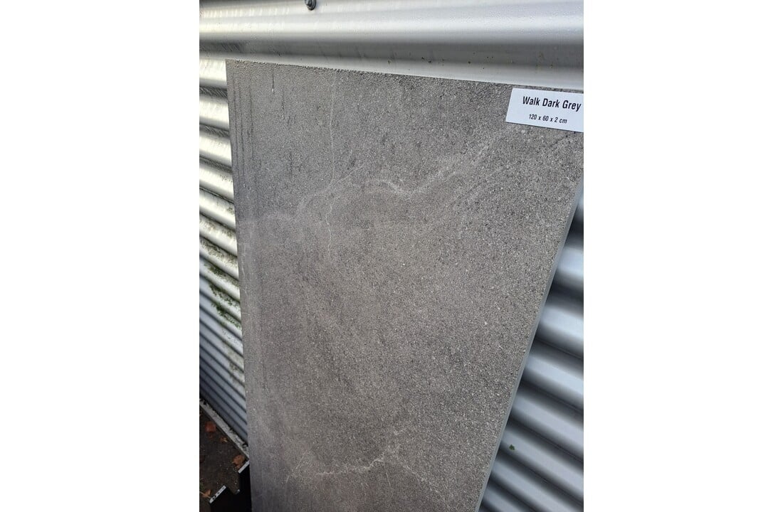 Terrastegel - Keramisch - Walk Dark Grey - prijs per m²
