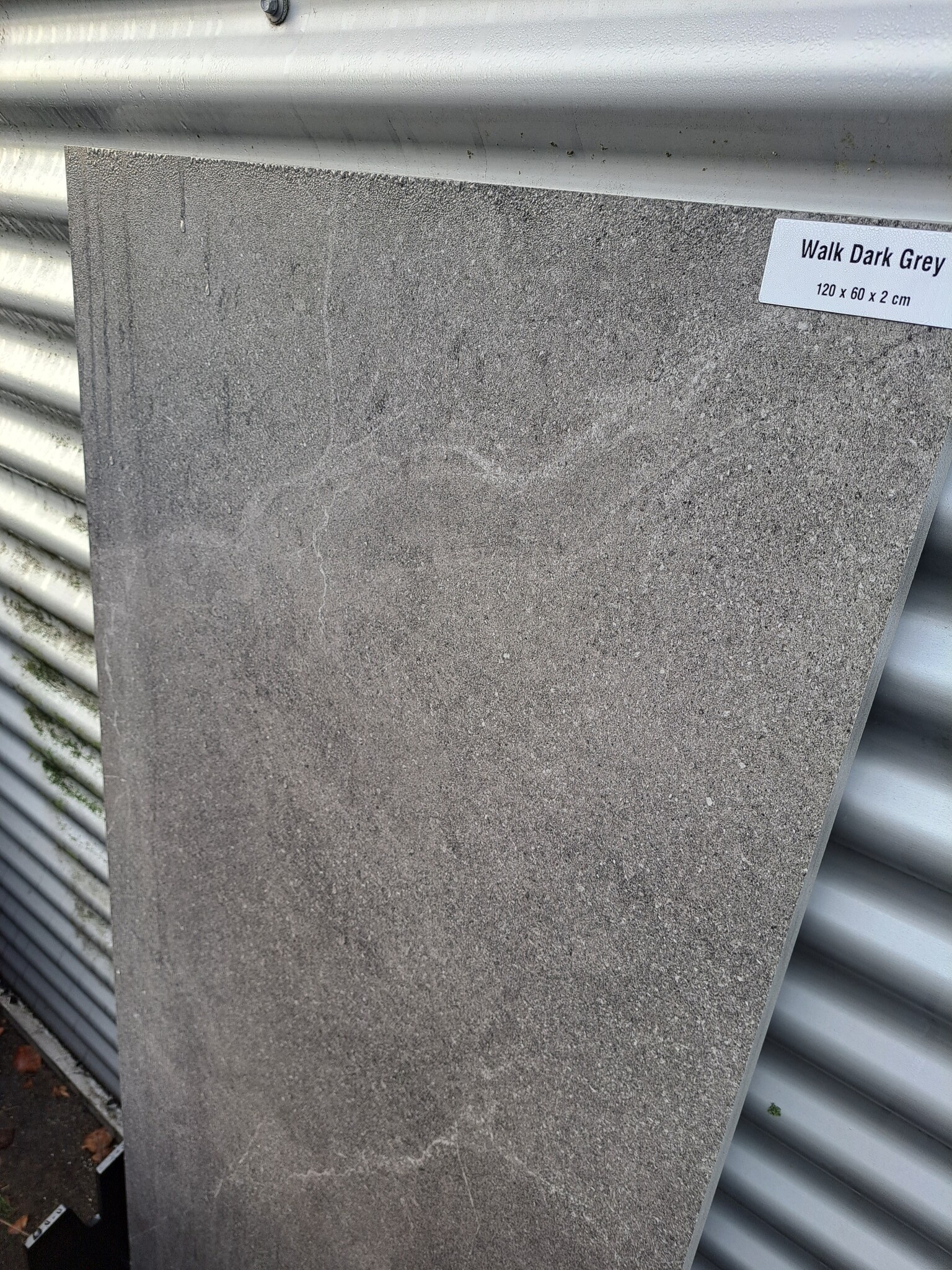 Terrastegel - Keramisch - Walk Dark Grey - prijs per m²