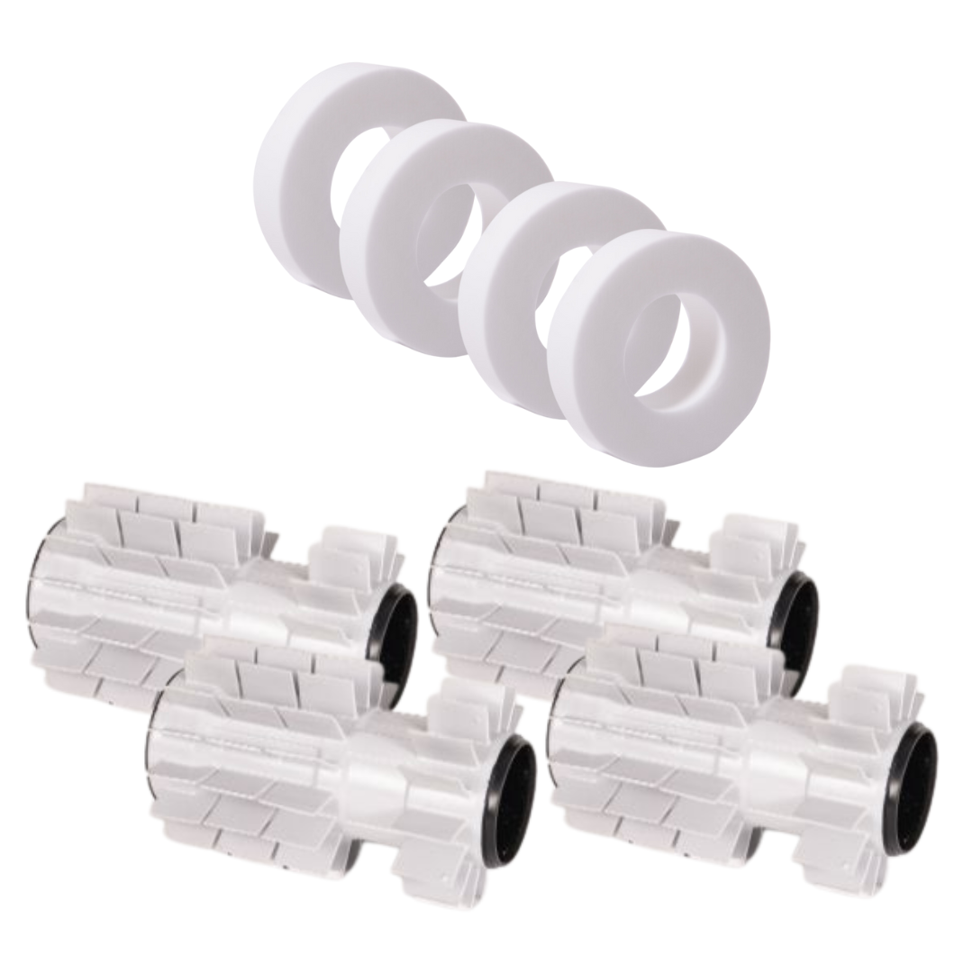 Gecombineerde borstel set met wonderborstel ring voor Easy Comfort