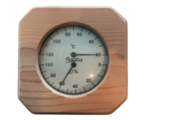 Saunathermo thermo- Hygrometer Pine